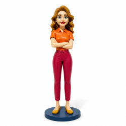 Miniatura 3D Personalizada 12cm - Pintura Artesanal